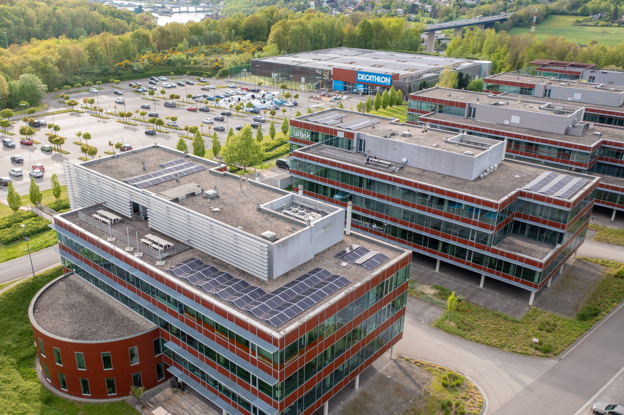 B2B project zonnepanelen in Namen van Solar Engineering