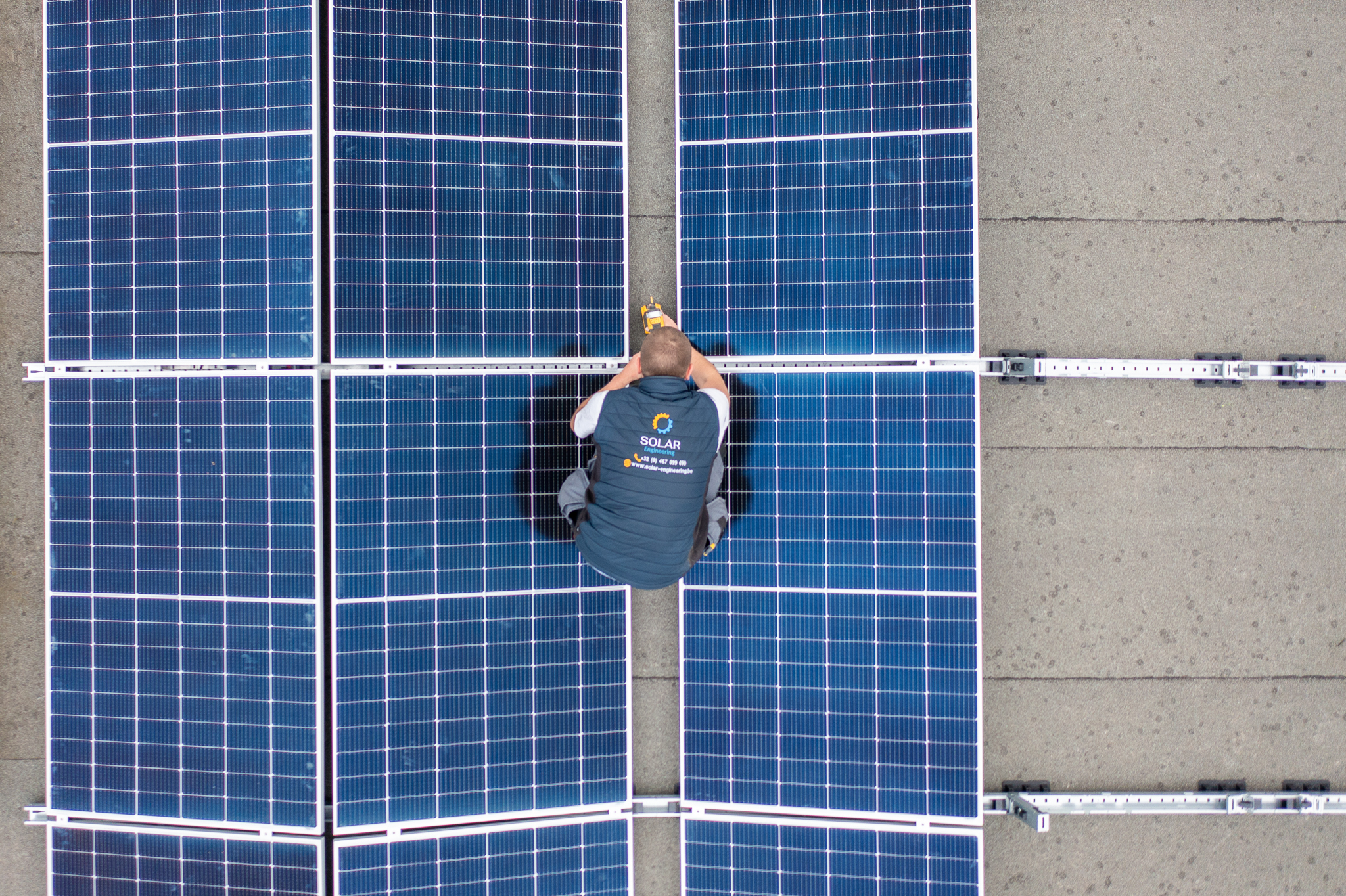 zonnepanelen installatie van solar engineering B2B