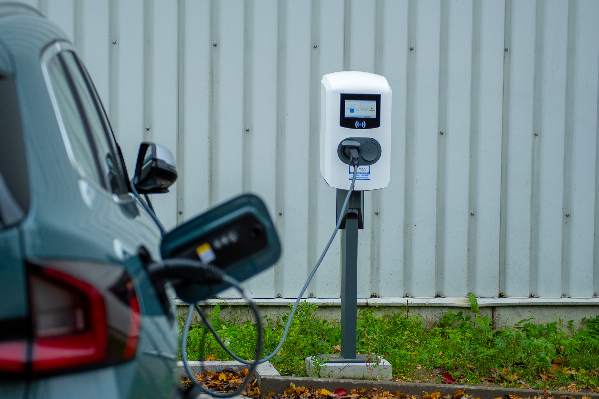 Laadpalen Alfen in Boechout van Solar Engineering